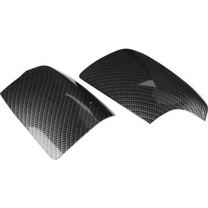 Spiegelkappen - Achteruitkijkspiegel Cover - Trim Fd4247423 Fd4247424 - Focus Mk2 2005-2008 - Koolstofpatroon .