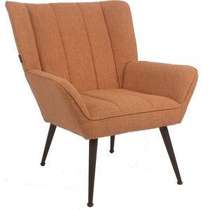 Bronx71® Fauteuil City linnen koper