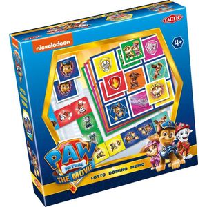 Paw Patrol The Movie 3-in-1 Spel - Leeftijd 4+ - 2-4 spelers - 15 minuten speelduur