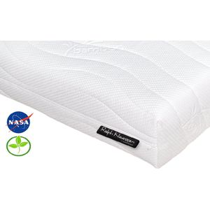 Matras - Happy - Nasa - Traagschuim - Pocket - Zone - Rits - 160 x 200cm Dikte 24cm Tencel/bamboe