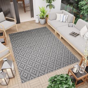 Tapiso Capri Vloerkleed Indoor Outdoor Woonkamer Binnen Tuintapijt Maat- 80x150