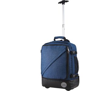 CabinMax - CabinMax Rugzaktrolley - Handbagage 30L - 45x36x20 cm - Blauw