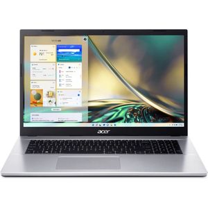 Acer Aspire 3 A317-54-561M Intel® Core™ i5 i5-1235U Laptop 43,9 cm (17.3"") Full HD 16 GB DDR4-SDRAM 512 GB SSD Wi-Fi 6 (802.11ax) Windows 11 Home Zilver