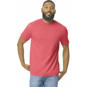Gildan Heren-T-shirt Softstyle Midweight GI65000 - Heliconia - L