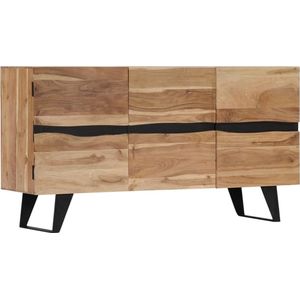 The Living Store Dressoir 150x40x79 cm massief acaciahout - Keukenkast