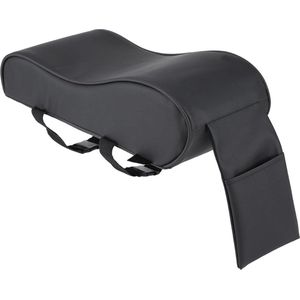 Auto Armsteun Kussen Memory Foam met Telefoonvak - Leer - Universal Fit .