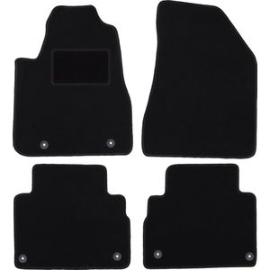 Zwarte velours vloermatten voor: Lexus RX II SUV (2003-2008)