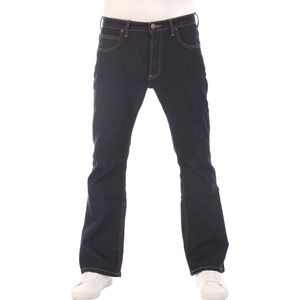 Lee Heren Jeans Broeken Denver bootcut Fit Blauw 34W / 32L Volwassenen Denim Jeansbroek