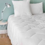 TOISON D'OR - Gehard Bamboe dekbed (300g/m²) - 140x200cm - Geharde warmte - Bamboe viscose - 2 personen - Wit