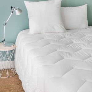 TOISON D'OR - Gehard Bamboe dekbed (300g/m²) - 140x200cm - Geharde warmte - Bamboe viscose - 2 personen - Wit