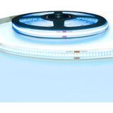 5 meter gekleurde COB led strip IP20 24V - Blauwe kleur - 384 leds p/m