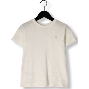 MAYORAL T-shirt Polo's & T-shirts Jongens - Polo shirt - Creme - Maat 110