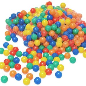 1000 Baby ballenbak ballen - 6cm ballenbad speelballen voor kinderen vanaf 0 jaar