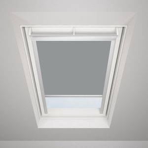 Timlux Verduisterend Rolgordijn voor KeyLITE Starlite Maat 134x98 -Beige-