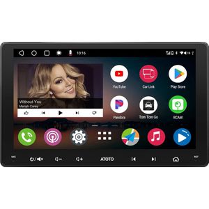 Dubbel-DIN Autoradio met Dashboardvideo en Android Auto Compatibiliteit - USB-tethering Ondersteuning - Geavanceerde Functies voor Optimaal Entertainment en Connectiviteit