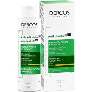 Vichy Dercos Anti-Roos Shampoo - voor droog haar - 200ml