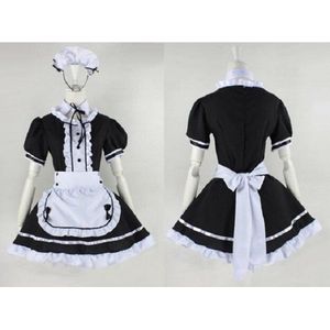 Luxe Lolita Maid Kostuum Dames - Carnaval - Halloween - Hotel - Verkleedkleren Volwassenen - Meiden - Kamermeisje - M/L