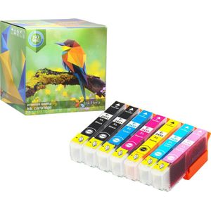 Ink Hero - 7 Pack - Inktcartridge / Alternatief voor de Epson Expression Photo 24XL T2431 T2432 T2433 T2434 T2435 T2436 XP-55 XP-750 XP-760 XP-850 XP-860 XP-950 XP-960 XP-55 XP-750 XP-760 XP-850 XP-860 XP-950 XP-960