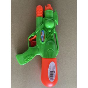 Watershooter watergeweer 28 cm groen oranje