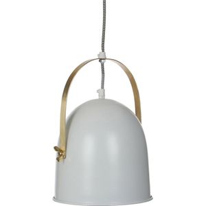 Mica Decorations Domani Hanglamp - H22 x Ø22 cm - Wit