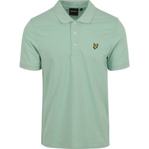 Lyle and Scott Polo Plain Lichtgroen - Maat XXL - Heren