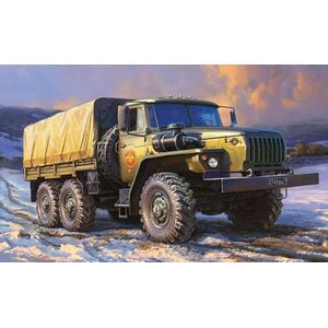 Zvezda - Ural 4320 Truck (Zve3654) - modelbouwsets, hobbybouwspeelgoed voor kinderen, modelverf en accessoires
