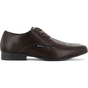 BEN SHERMAN Amersham - Heren Business schoenen Veterschoenen Oxford Bruin BEN3155-CHOC - Maat EU 40 UK 6