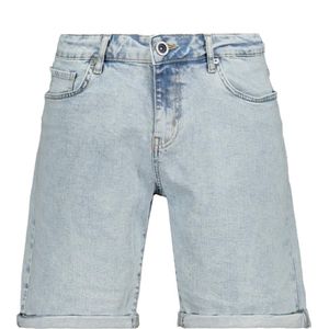 Cars Jeans Broek Heston Short Den 60184 Bleached Mannen Maat - XXL