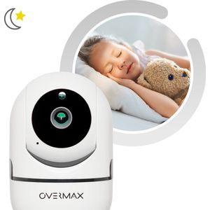 Overmax CAMSPOT 3.6 - Babyfoon - IP-camera - Baby Camera - Full HD 1920p - Wi-Fi