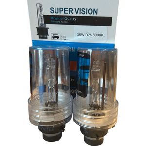 Xenon Lampen D2S 8000k- Helder wit - blauw licht / 35W / Grootlicht / Dimlicht / Lamp / Autolamp / Autolampen / Origineel Xenon D2S