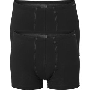 Schiesser 2-pack heren boxershorts katoen - Essentials - XXL - Zwart.