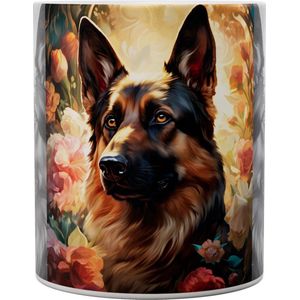 Duitse Herder - German Shepherd - Mok 440 ml