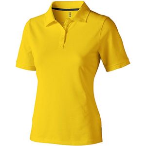 Ladies' Calgary Polo met korte mouwen Yellow - S