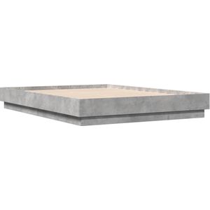 vidaXL-Bedframe-bewerkt-hout-betongrijs-140x190-cm