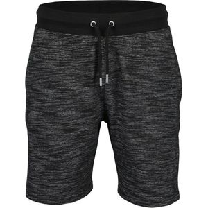 Blue Seven heren short - bermuda jogging - 333045 - zwart gemeleerd - maat XL