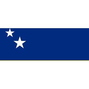 vlag Curacao 100x150cm - Spunpoly