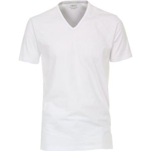Venti Basis T-shirt Met Stretch V-hals Wit 2-Pack 012600-001 - XXL