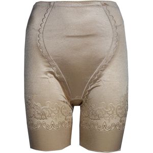 J&C corrigerende dames boxershort met kant - L - Beige