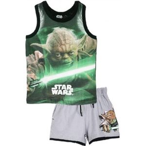 Star Wars Singlet zomerset - Yoda - Groen - maat 102 cm - 4 jaar