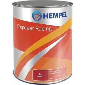 HEMPEL® Ecopower Racing 76460 Red 56460 - Kopervrije Antifouling - Onderwaterverf - Milieuvriendelijk