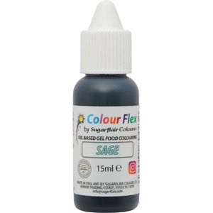 Sugarflair Colourflex Voedingskleurstof - Oliebasis - Salie - 15 ml
