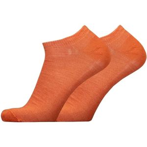 Merino Wollen Sneaker Sportsokken van Merino Love 2-Pack ~ X10-134 ~ pumpkin ~ 35-38