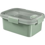 Curver Smart To Go Eco Lunchbox 1,2L + Bestekset + Sauscup - Eco Groen