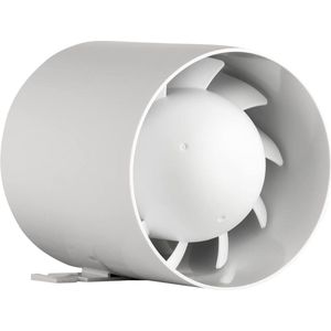 Badkamer Ventilator - Axiale kanaaltrekker 100 mm voor boogventilatiesysteem
