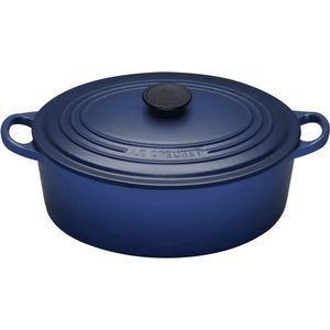 Le Creuset. Ovale braadpan / stoofpan Signature Cobalt. 29cm