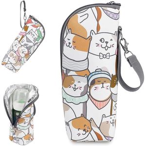 Allecto Plus - Geïsoleerde tas voor babyflessen - Meerkleurig - Draagbare koeltas met isolatielaag