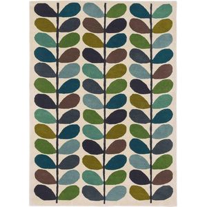 Orla Kiely - Multi Stem 59507 Vloerkleed - 250x350  - Rechthoek - Laagpolig Tapijt - Modern - Meerkleurig