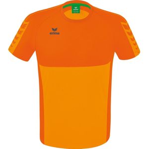 ERIMA Six Wings T-Shirt New Orange-Oranje Maat M