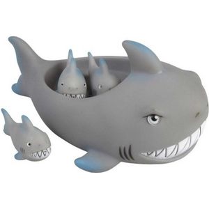 Badspeelset haaien 4 delig - Badspeelgoed haai - Speelgoed voor kinderen en baby's
