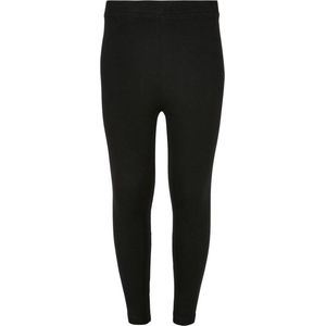 Urban Classics - High Waist Jersey Kinder Legging - Kids 134/140 - Zwart